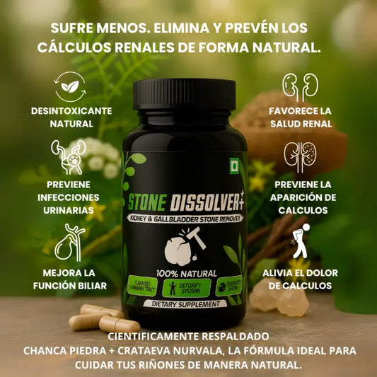StoneDissolver - Suplemento Natural Renal