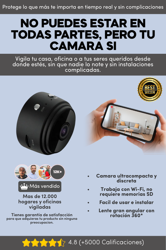 Mini Camara de Seguridad